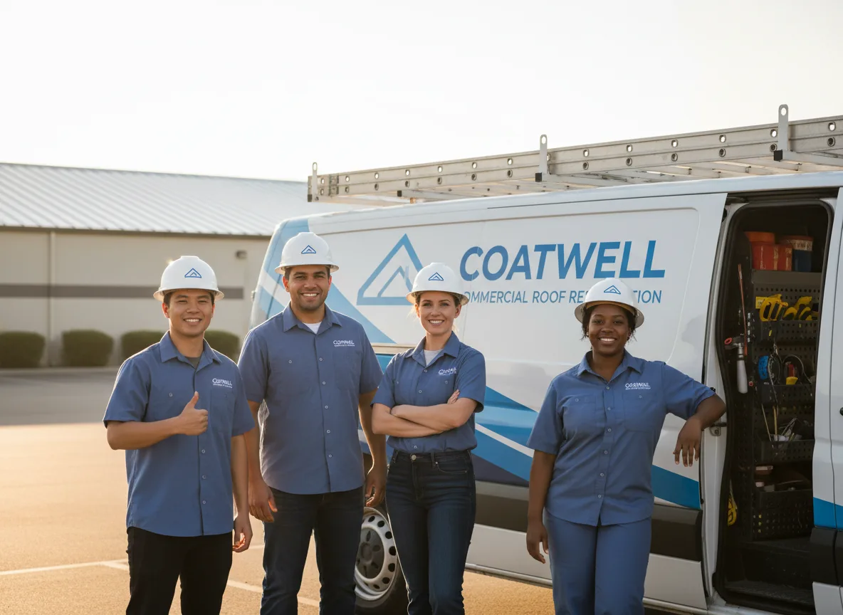 Commercial roof coating company in Eolia, MO